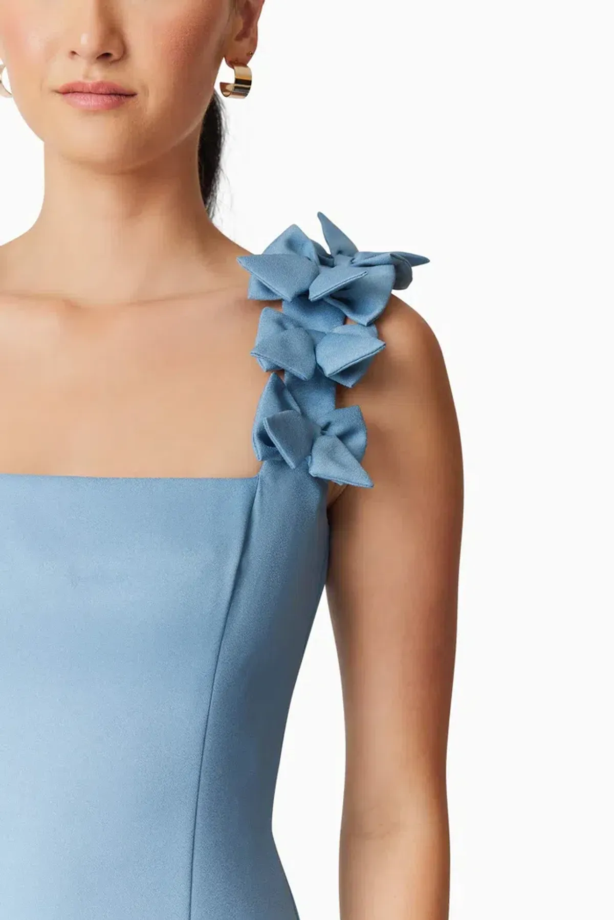 Elliatt Celia Mini Dress in Blue size 8 - Image 2