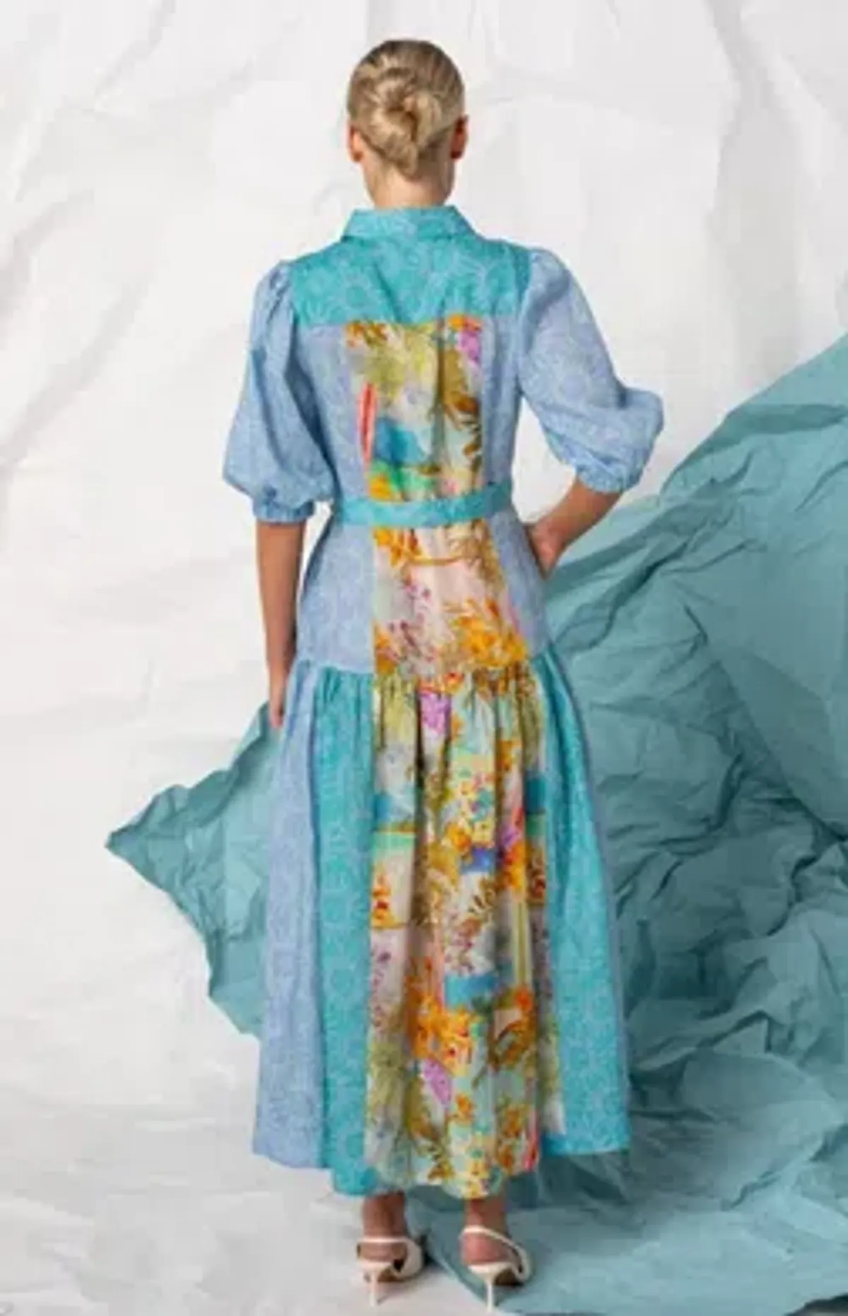 Kachel Hazel maxi multicolour dress size 8 - Image 2