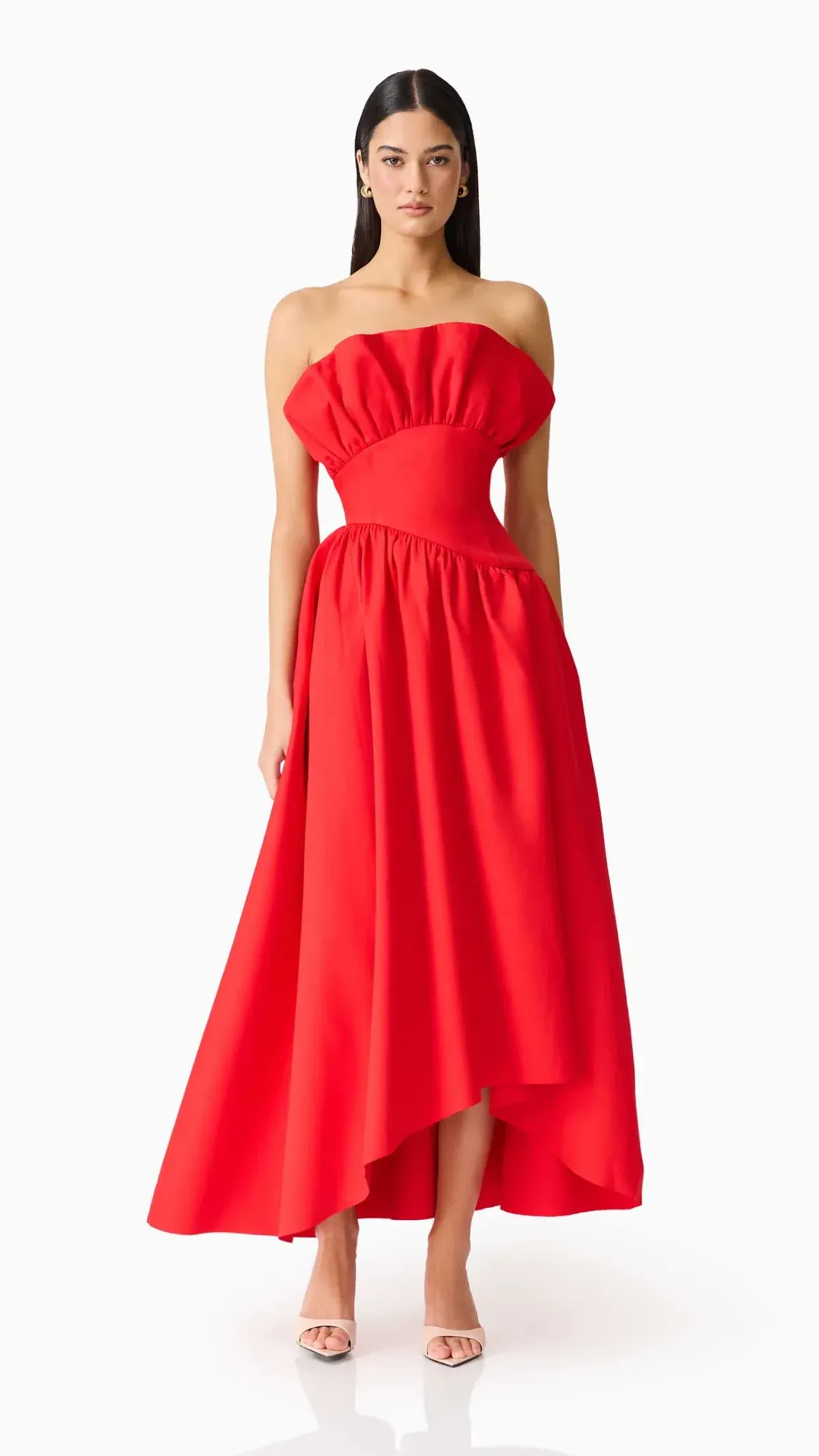 Elliatt Laurel Sleeveless Maxi Dress in Red Size S (8) - Image 4