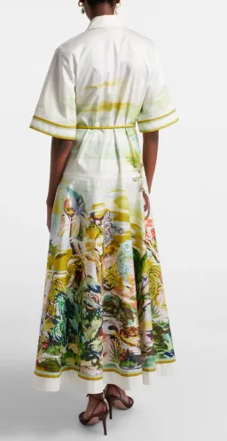 ALEMAIS JUNGLE BOOGIE SHIRTDRESS SIZE 8 for rent on The Volte - image 4