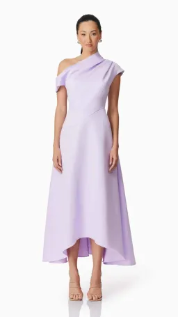 Elliatt Marissa One Shoulder Gown in Purple Size L (12) for rent on The Volte - image 1