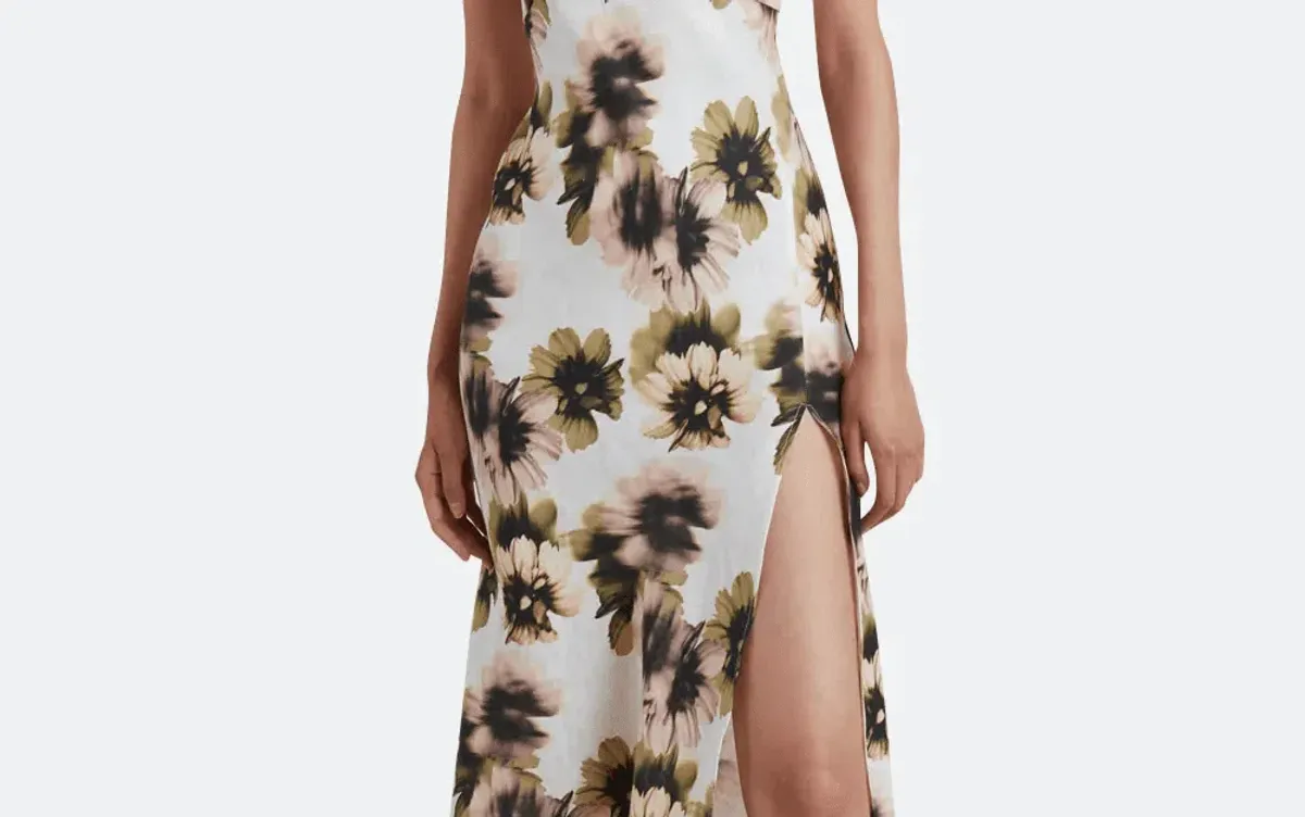 Bloom Linen Maxi Dress - Bec & Bridge - Image 3