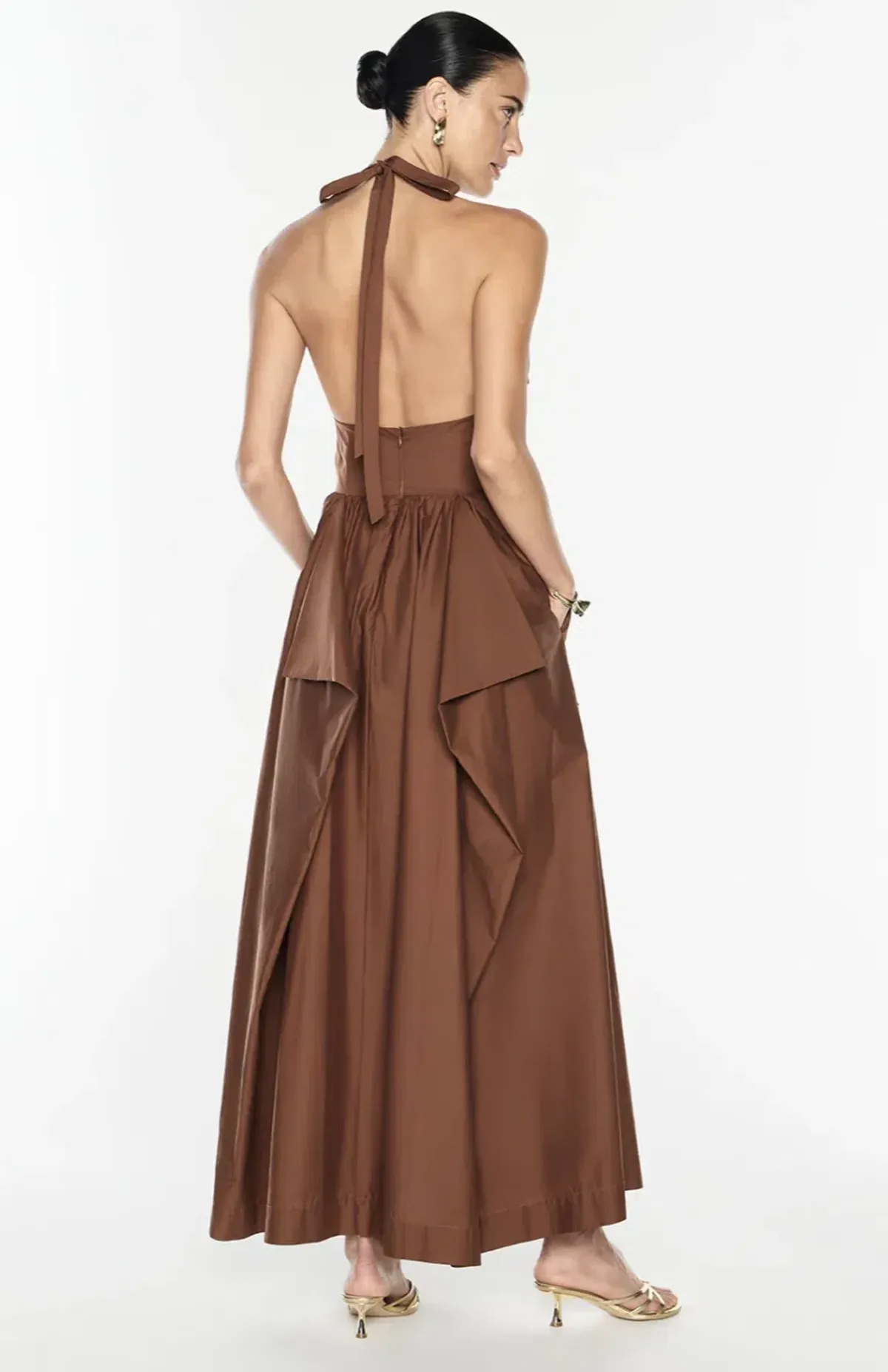 Provence Halter Dress Size 10 - Image 3