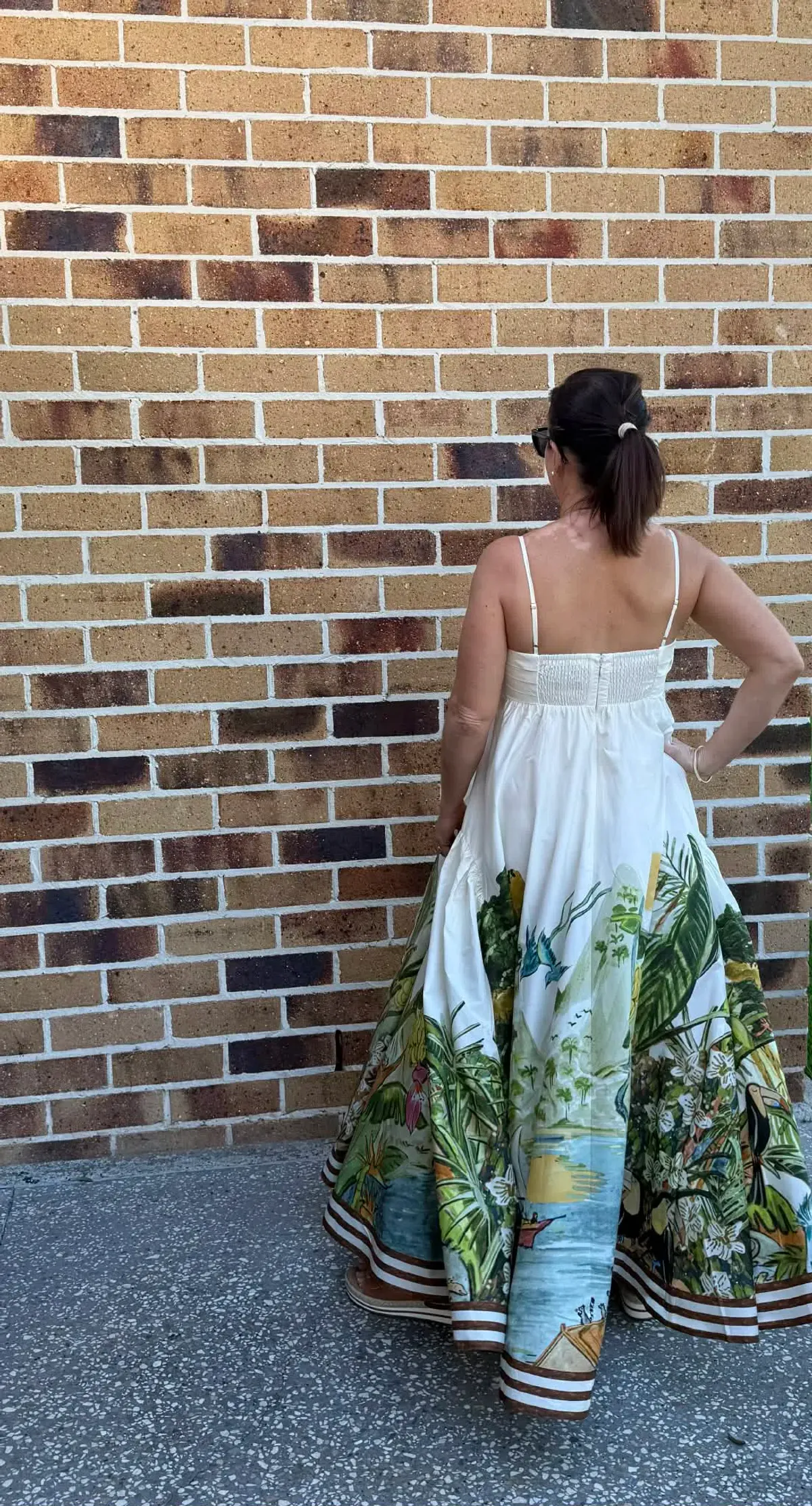 ALEMAIS TOUCAN TANGO MIDI DRESS SIZE 10 - Image 2