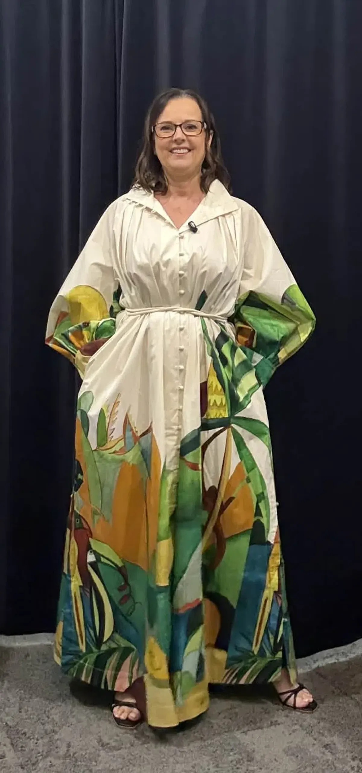 ALEMAIS MOKSHINI SHIRTDRESS SIZE 12 [VERY RELAXED FIT] - Image 5