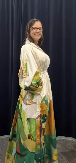 ALEMAIS MOKSHINI SHIRTDRESS SIZE 12 [VERY RELAXED FIT] for rent on The Volte - image 4