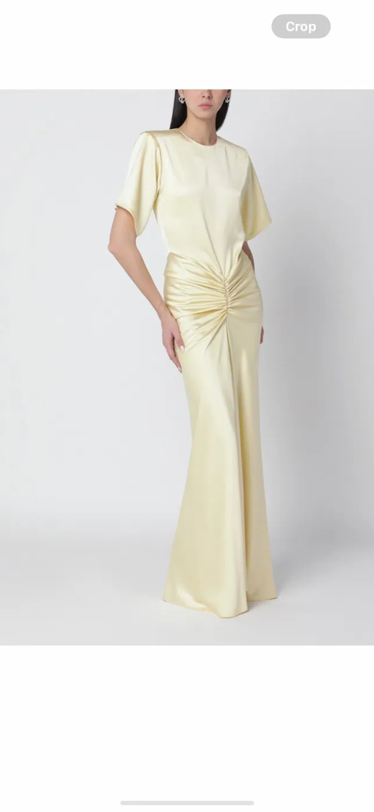 The Andamane Iris Maxi Dress Yellow/Butter - Image 5