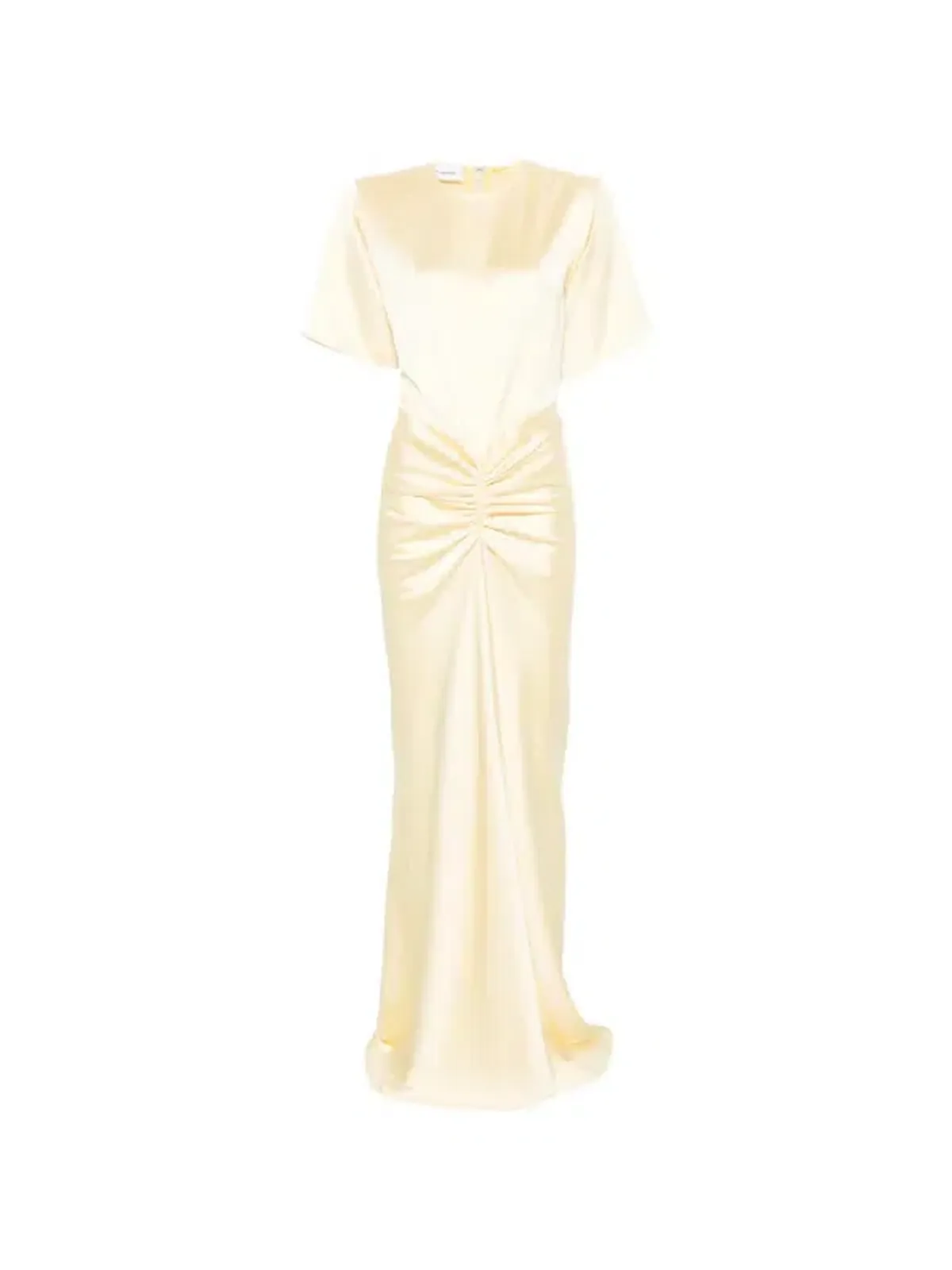 The Andamane Iris Maxi Dress Yellow/Butter - Image 2