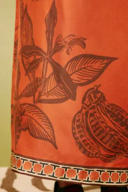 Alémais Monkey Dance Silk Midi Size 12AU for rent on The Volte - image 4