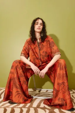 Alémais Monkey Dance Silk Set Size 12AU for rent on The Volte - image 1