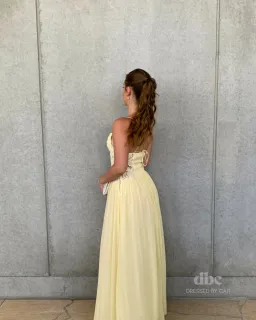 Hansen and Gretel Stephanie Gown Butter size 6 for rent on The Volte - image 5