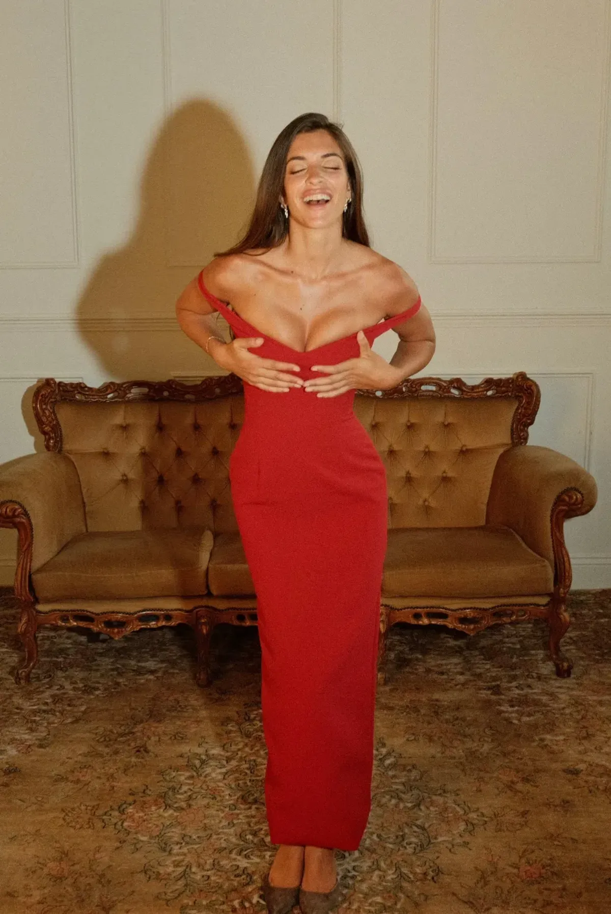 Arcina Ori Ellery Dress Red Size M / 10 - Image 4