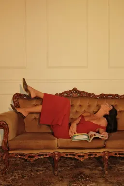 Arcina Ori Ellery Dress Red Size M / 10 for rent on The Volte - image 6