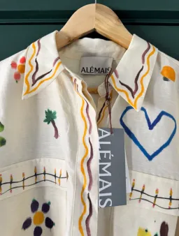 Alémais Sidi Shirtdress. Size 12 for rent on The Volte - image 2