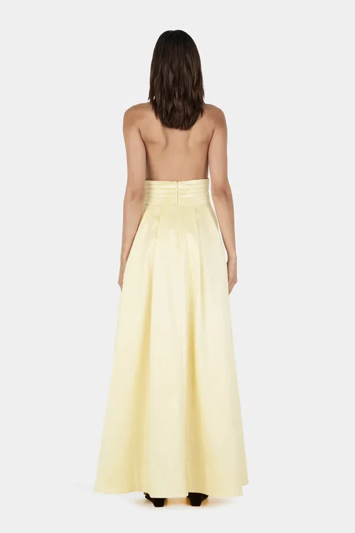 Hansen and Gretel EVALINA TAFFETA GOWN BUTTER - Image 2