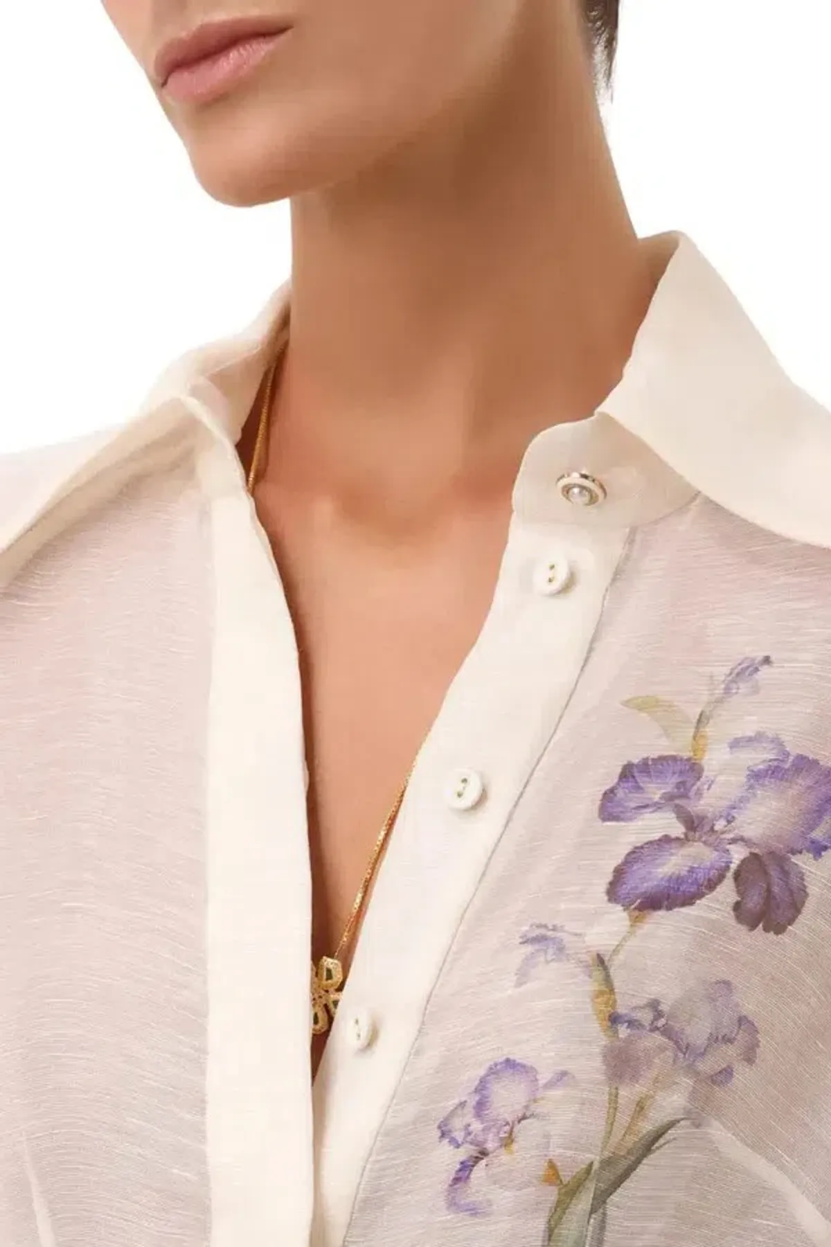 Zimmerman - The Natura Flip Dress In Blue Iris - Image 2