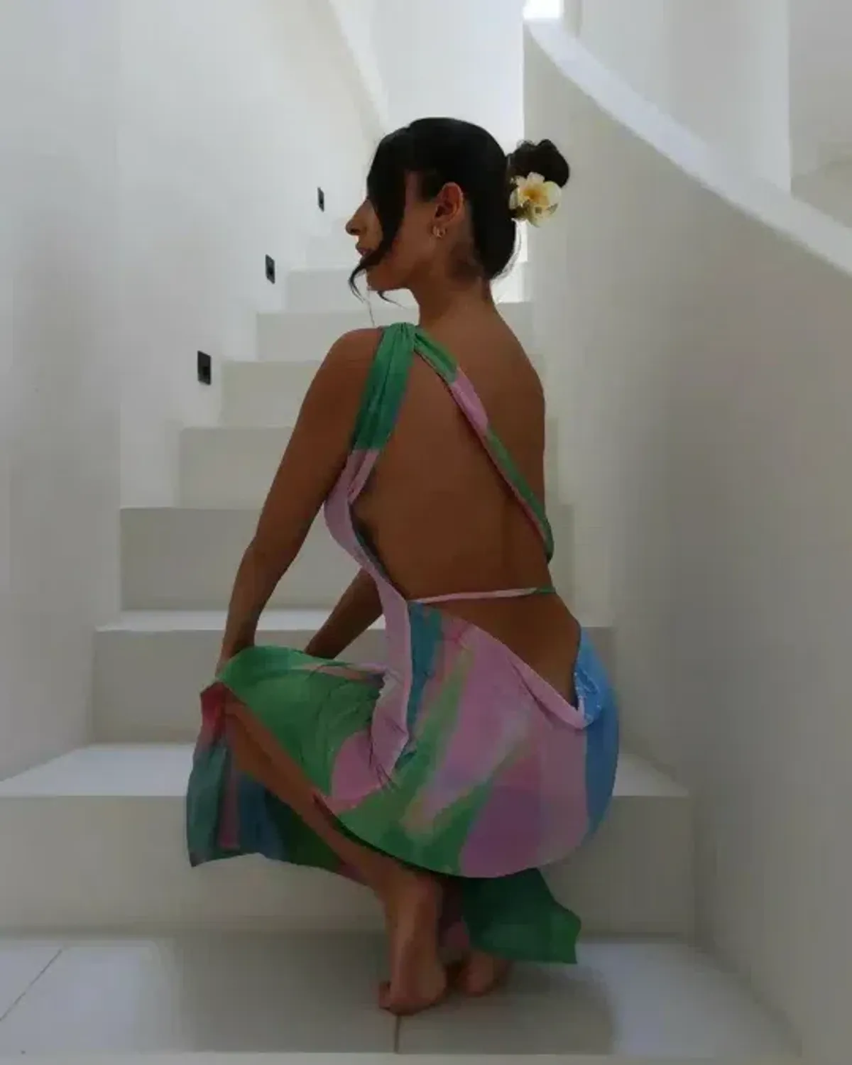 She is Olla - Luelle Midi Dress in Gaia - Image 2