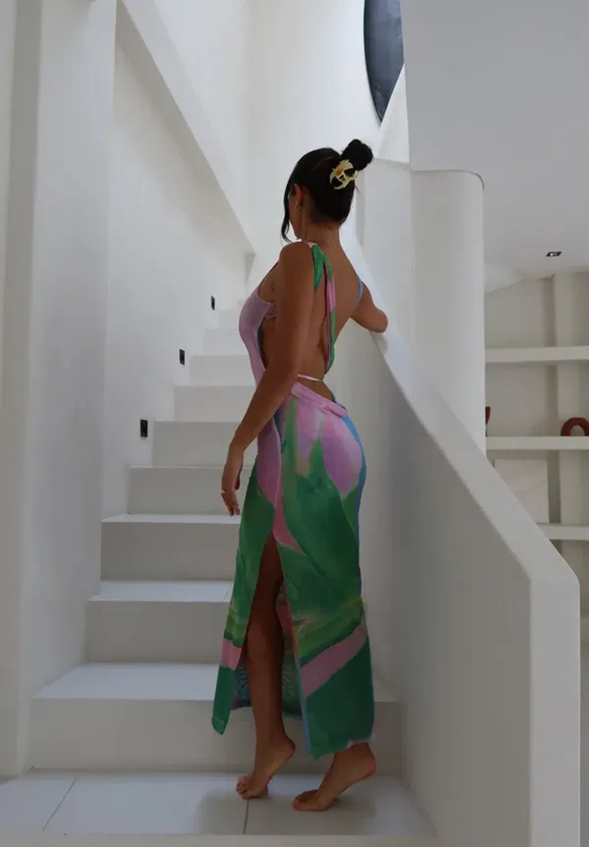 She is Olla - Luelle Midi Dress in Gaia - Image 4