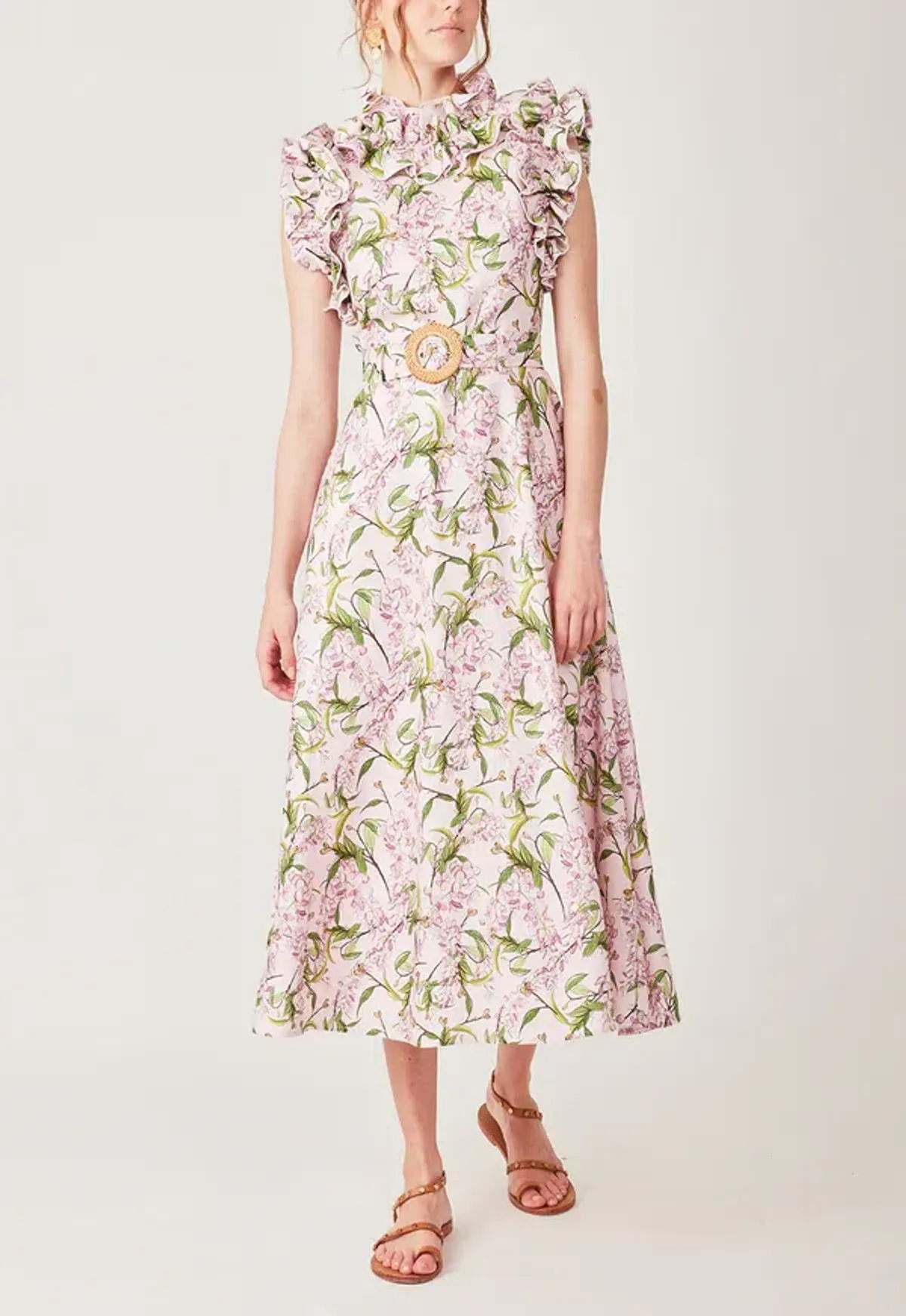 Torannce - Purple Ruffle Dress - Image 4