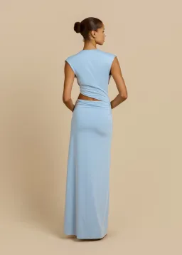 Arcina Ori Jade Dress in Blue Size S for rent on The Volte - image 2