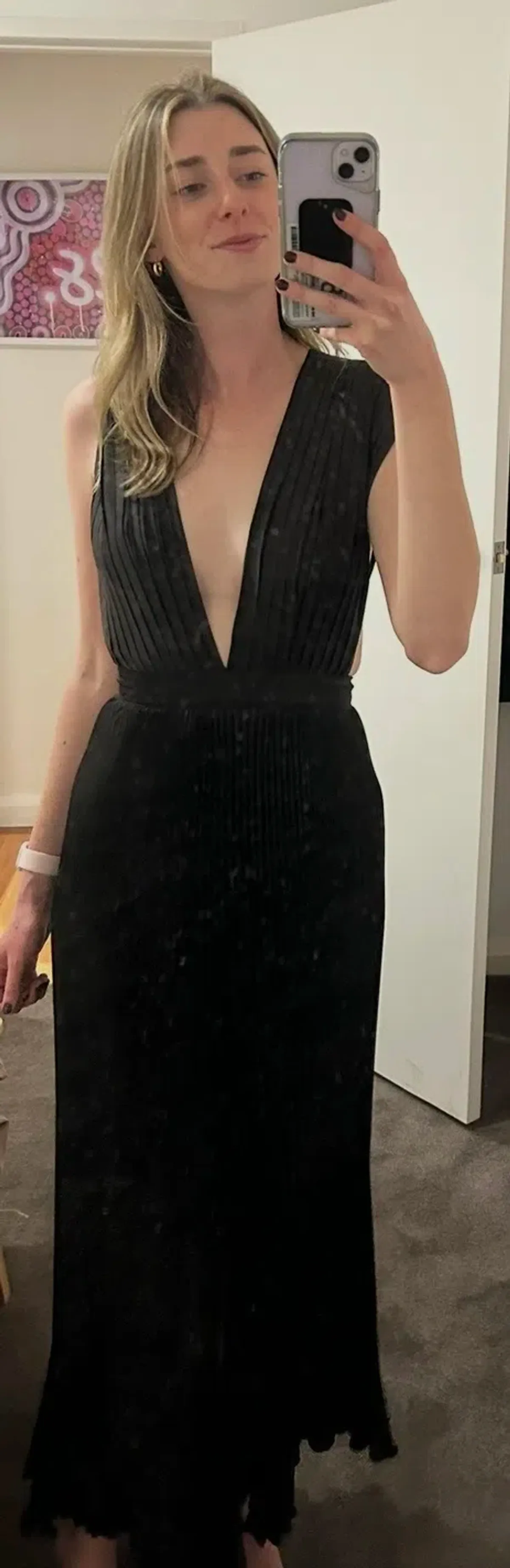 Lidee Gala dress in black, size 6  - Image 2