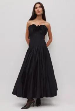 Aje Ivy Bubble Hem Black Size 10 for rent on The Volte - image 1