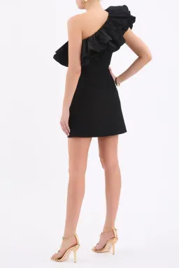 Rebecca Vallance - Eva One Shoulder Mini Dress for rent on The Volte - image 2