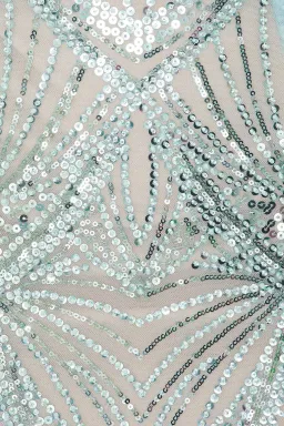 Bronx and Banco Giselle Maxi Dress in Powder Blue Size Size S for rent on The Volte - image 3