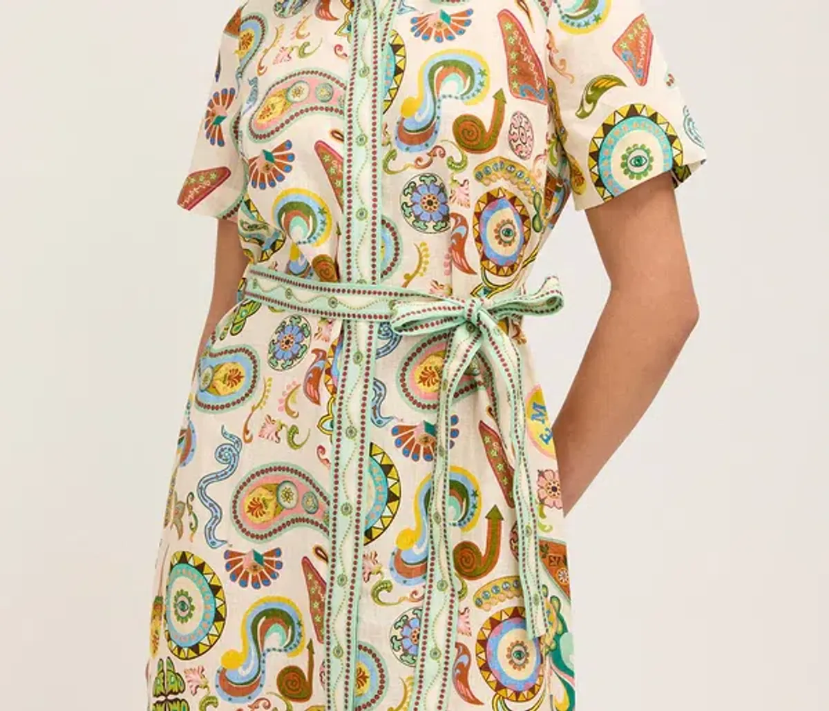 Alemais - Arcade Shirtdress - Image 2
