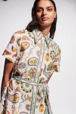 Alemais - Arcade Shirtdress for rent on The Volte - image 3