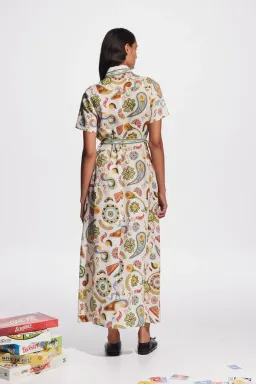 Alemais - Arcade Shirtdress for rent on The Volte - image 4