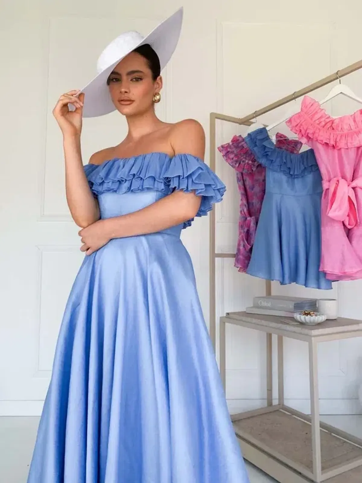 Talulah - Florence Midi Dress - Blue - Image 2