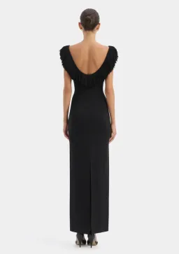 Sir the Label Marcelline Fringe Gown s0 for rent on The Volte - image 4