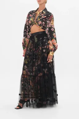 camilla wrap top and ruffle skirt Letters from a vineyard for rent on The Volte - image 1