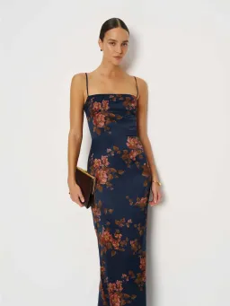 Reformation Frankie Silk Dress Size 6 for rent on The Volte - image 1