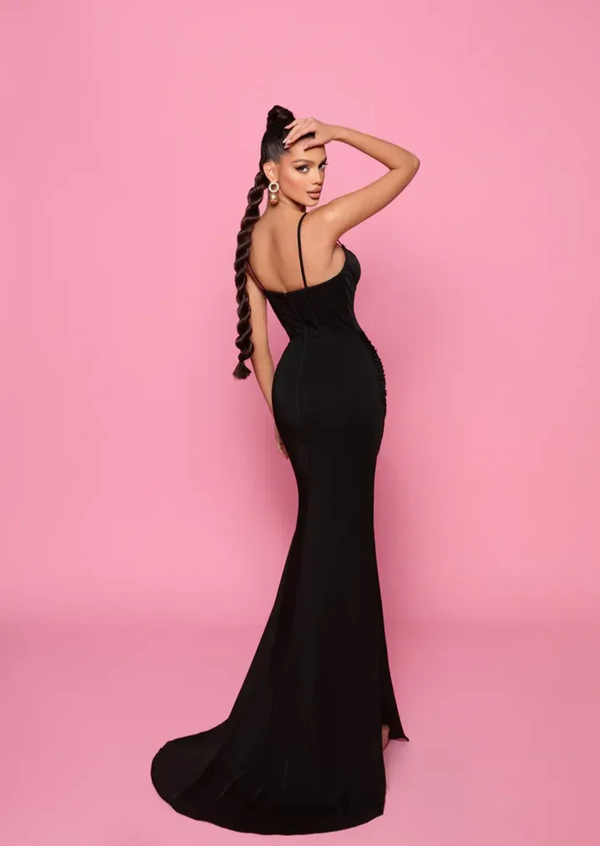 Nicoletta Solitaire Dress Black Size 10 - Image 2