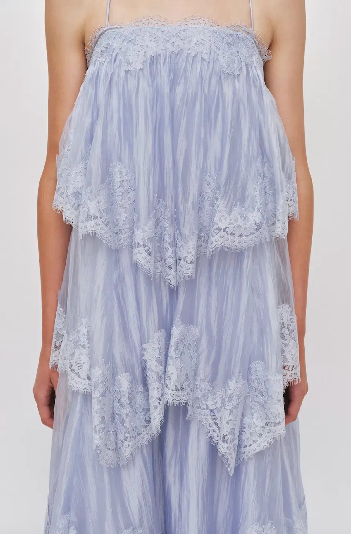 OPHELIA LACE GOWN | FRENCH BLUE - SIZE 10 - Image 2