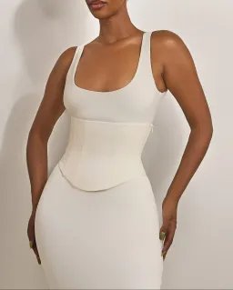 Mars the label sandra scoop maxi dress for rent on The Volte - image 2