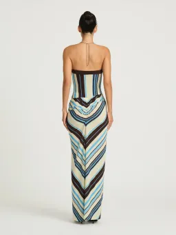 BENNI Rumi Strapless Maxi. Size 8 / AU 8 for rent on The Volte - image 4