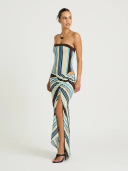 BENNI Rumi Strapless Maxi. Size 8 / AU 8 for rent on The Volte - image 3
