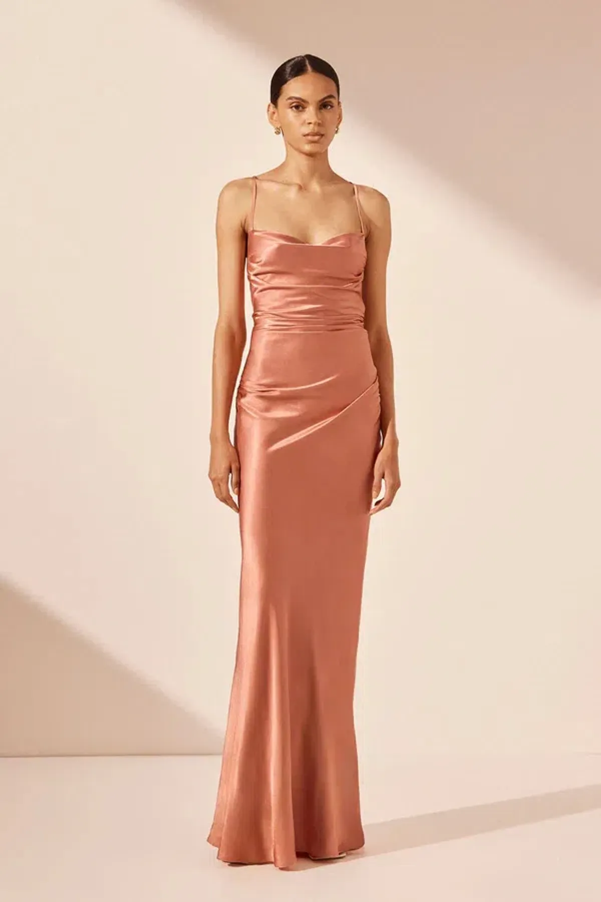 Shona Joy La Lune Lace Back Maxi Dress - Image 1