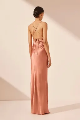 Shona Joy La Lune Lace Back Maxi Dress for rent on The Volte - image 4