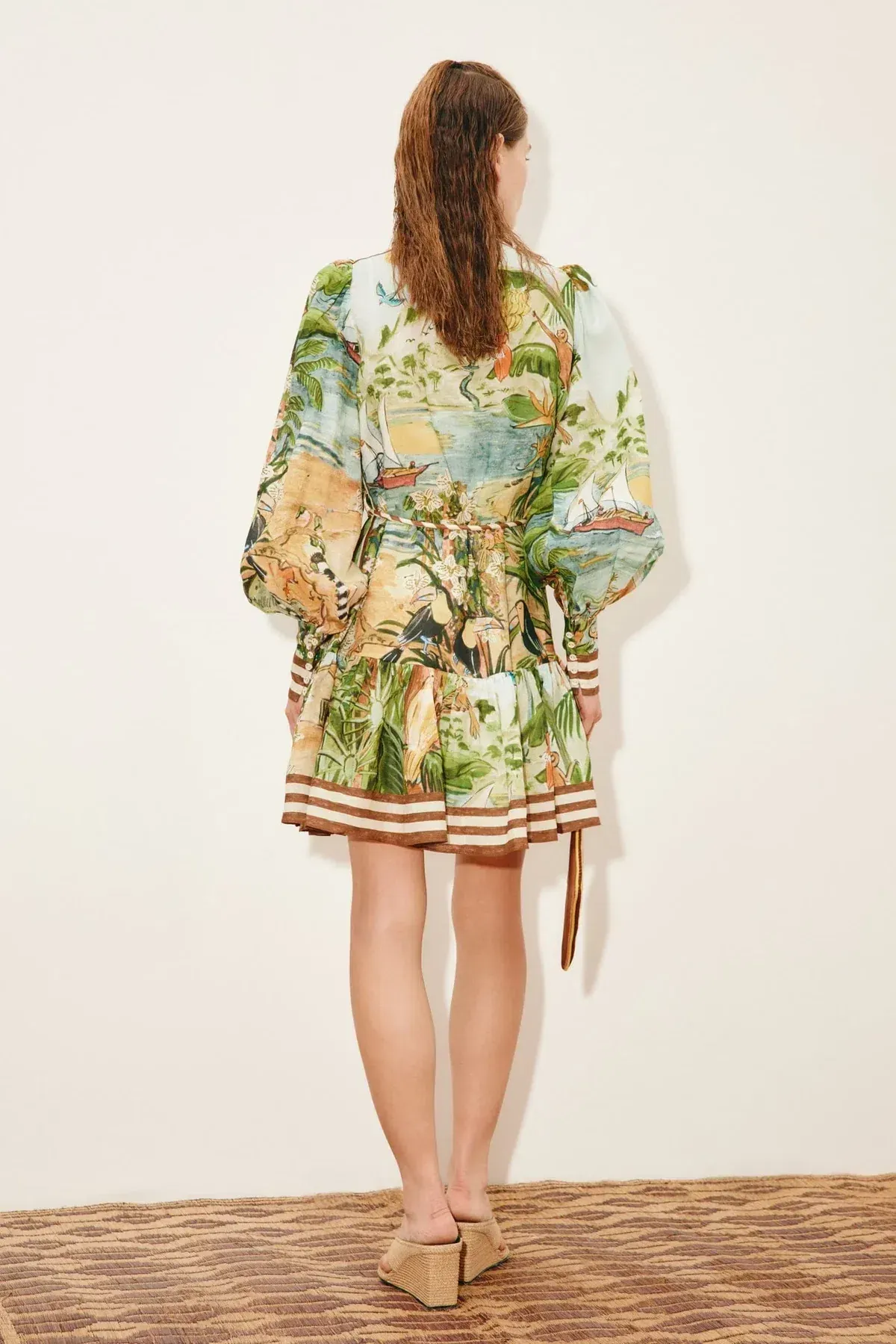 Alemais Toucan Tango Mini Dress - size 8 - Image 3