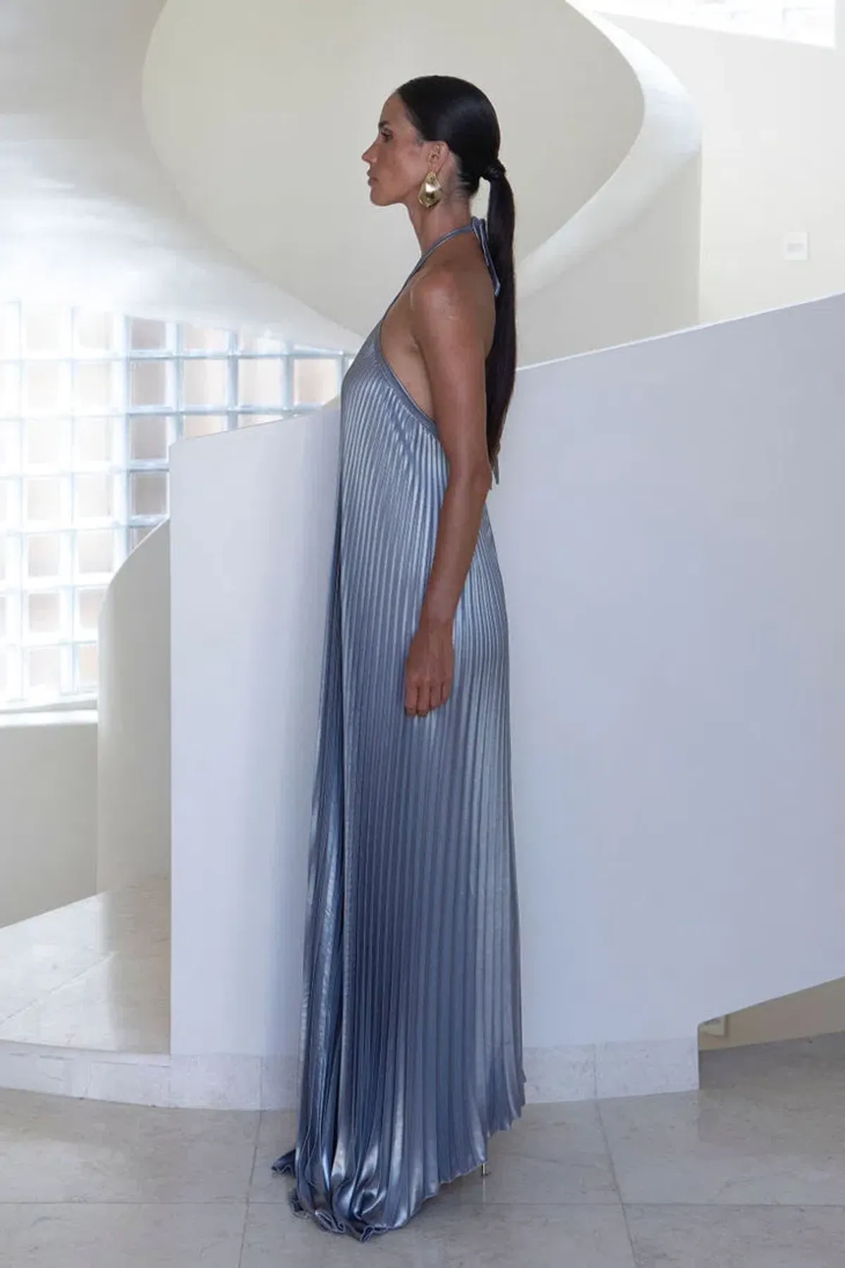 Lidee Deese Gown Size 12 Liquid Shimme - Image 4