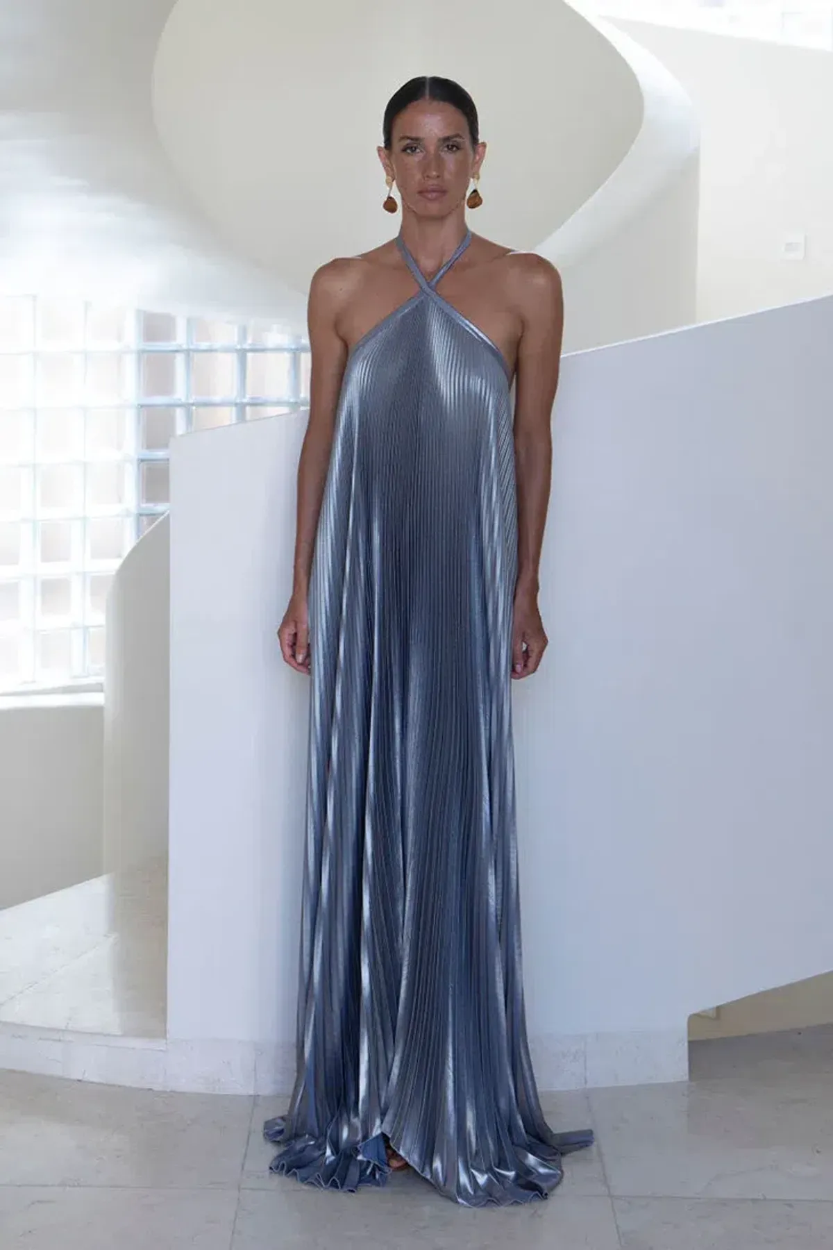 Lidee Deese Gown Size 12 Liquid Shimme - Image 1