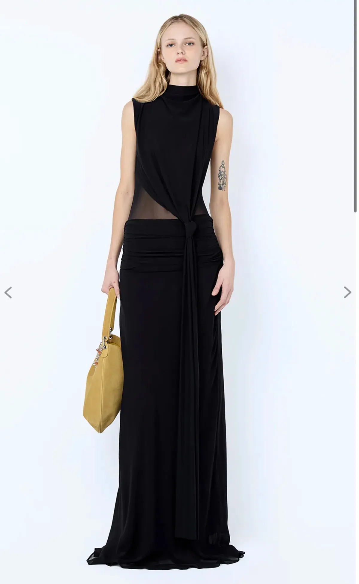 BEC & BRIDGE CASIS KNOT MAXI DRESS SIZE 8 - Image 1