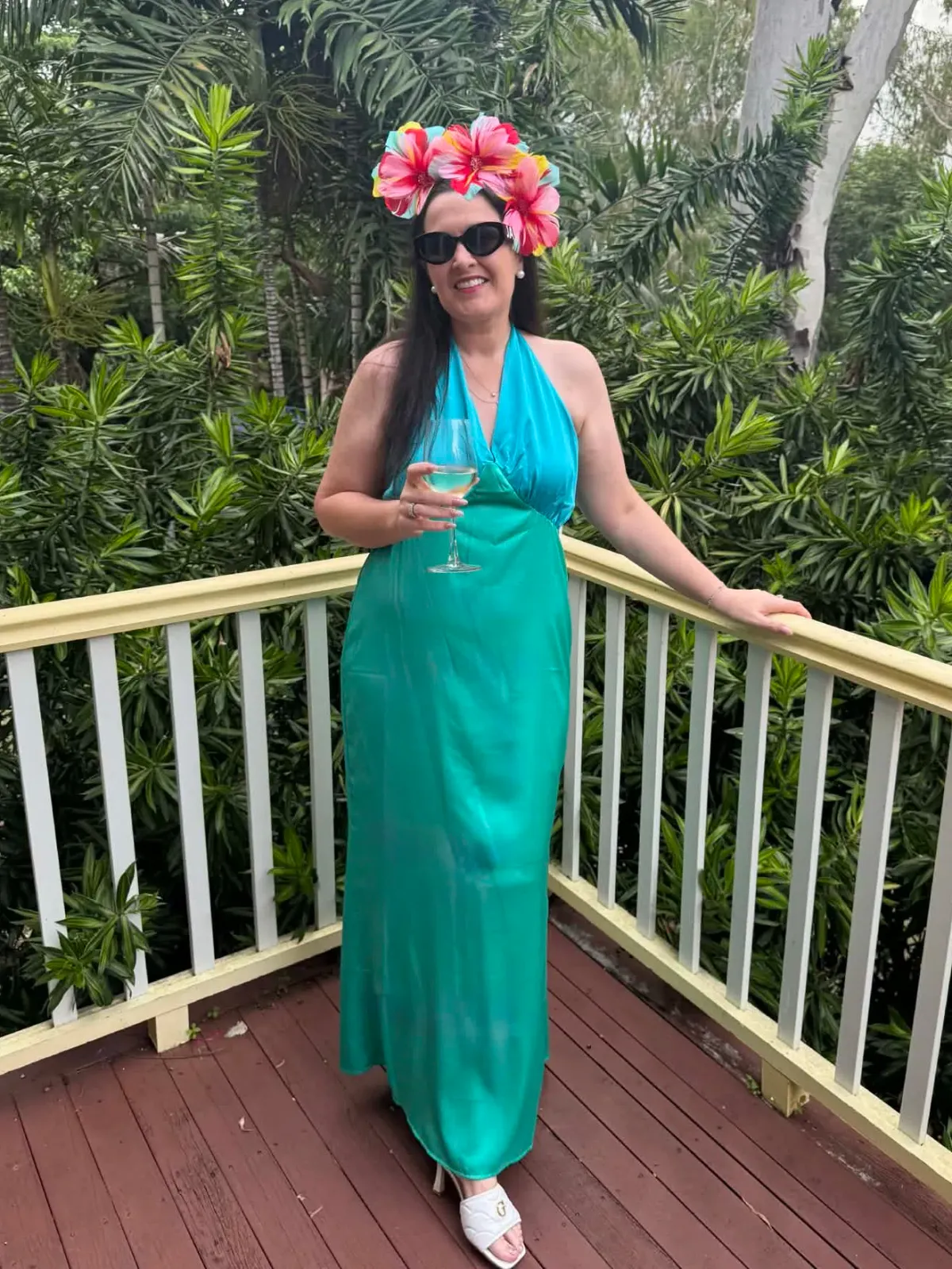 The Wolf Gang Oahu aqua maxi sz M - Image 4