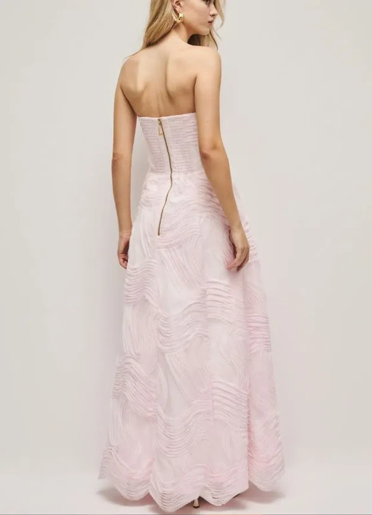 Aje Wave Gown in Pastel Pink Size 8 - Image 2