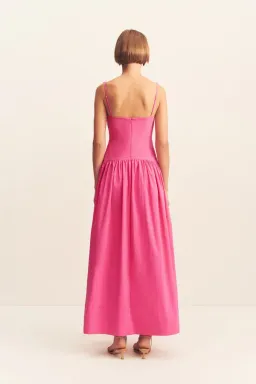 Shona Joy Campbell Maxi Dress Size 8 Vivid Pink for rent on The Volte - image 3