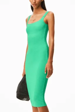 Alexander Wang Cami green dress for rent on The Volte - image 1